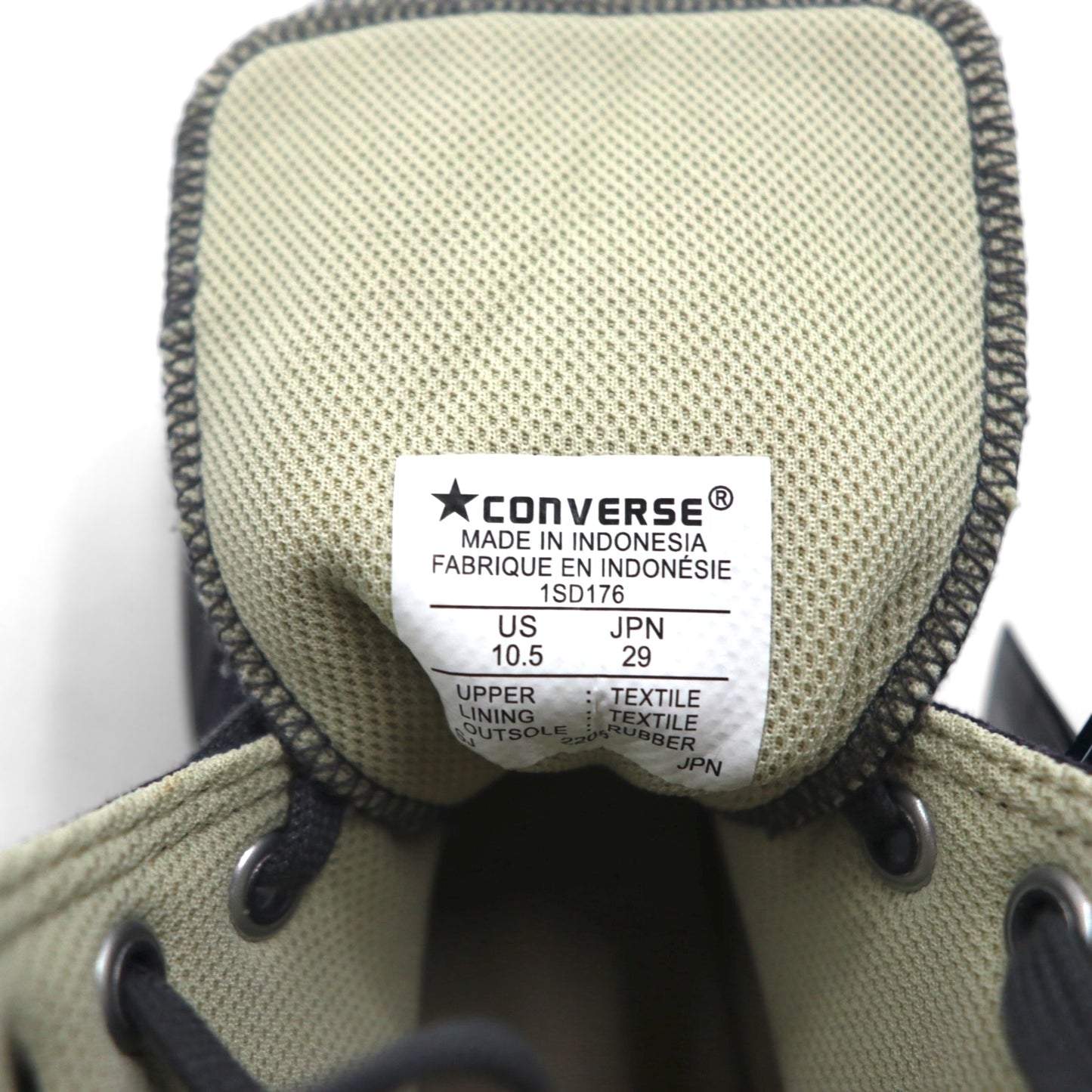 L.L.Bean × CONVERSE オールスター ALL STAR 100 ハイカット スニーカー 29cm グレー キャンバス 撥水 1SD176 Chuck Taylor 未使用品
