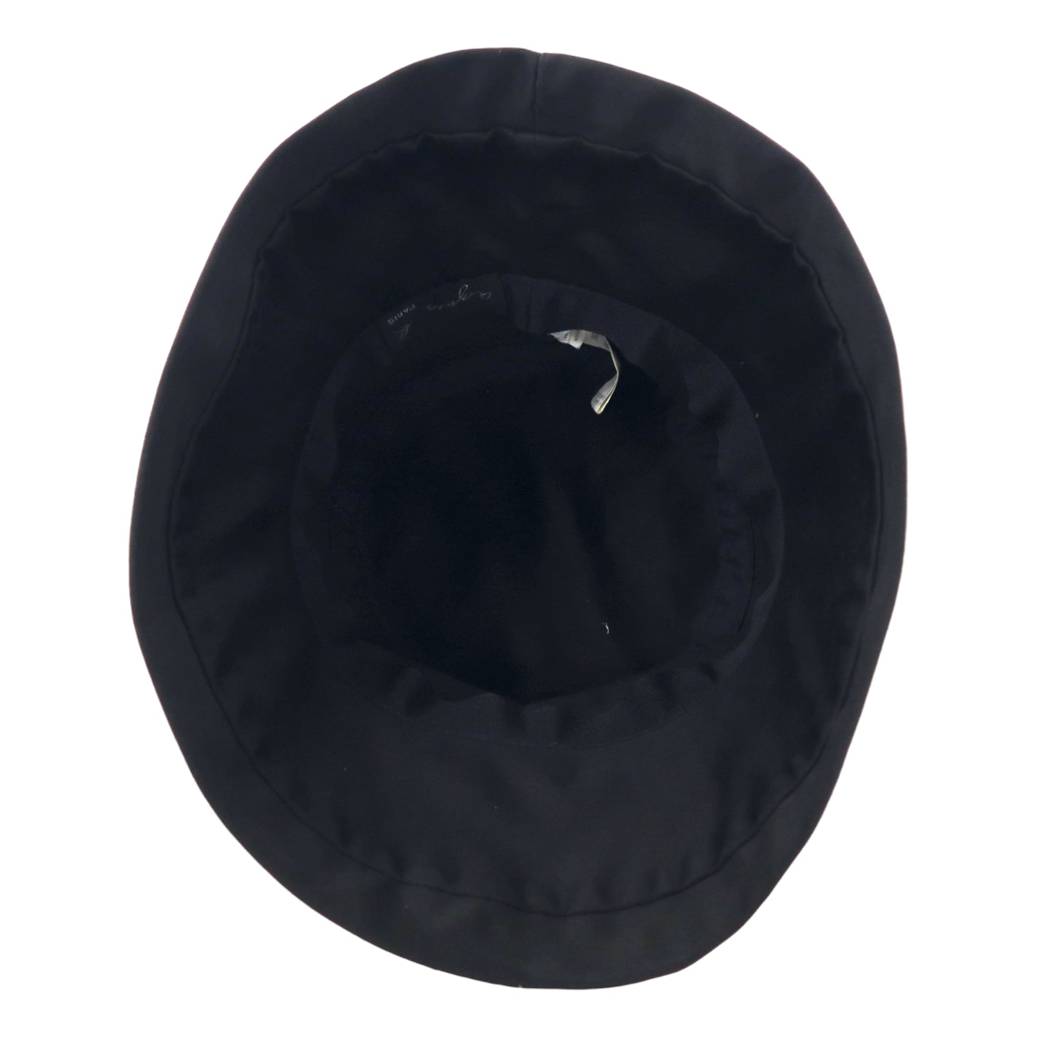 France MADE AGNES B. Bucket hat 57cm Black cotton – 日本然リトテ