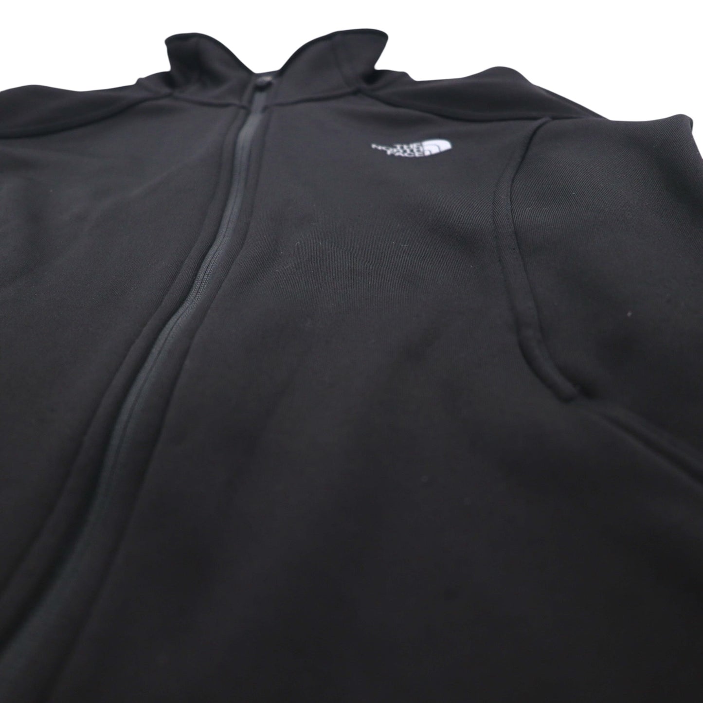 THE NORTH FACE フリースライニング ソフトシェルジャケット AGAVE FULL ZIP FLEECE JACKET M ブラック NF0A2RDG US規格