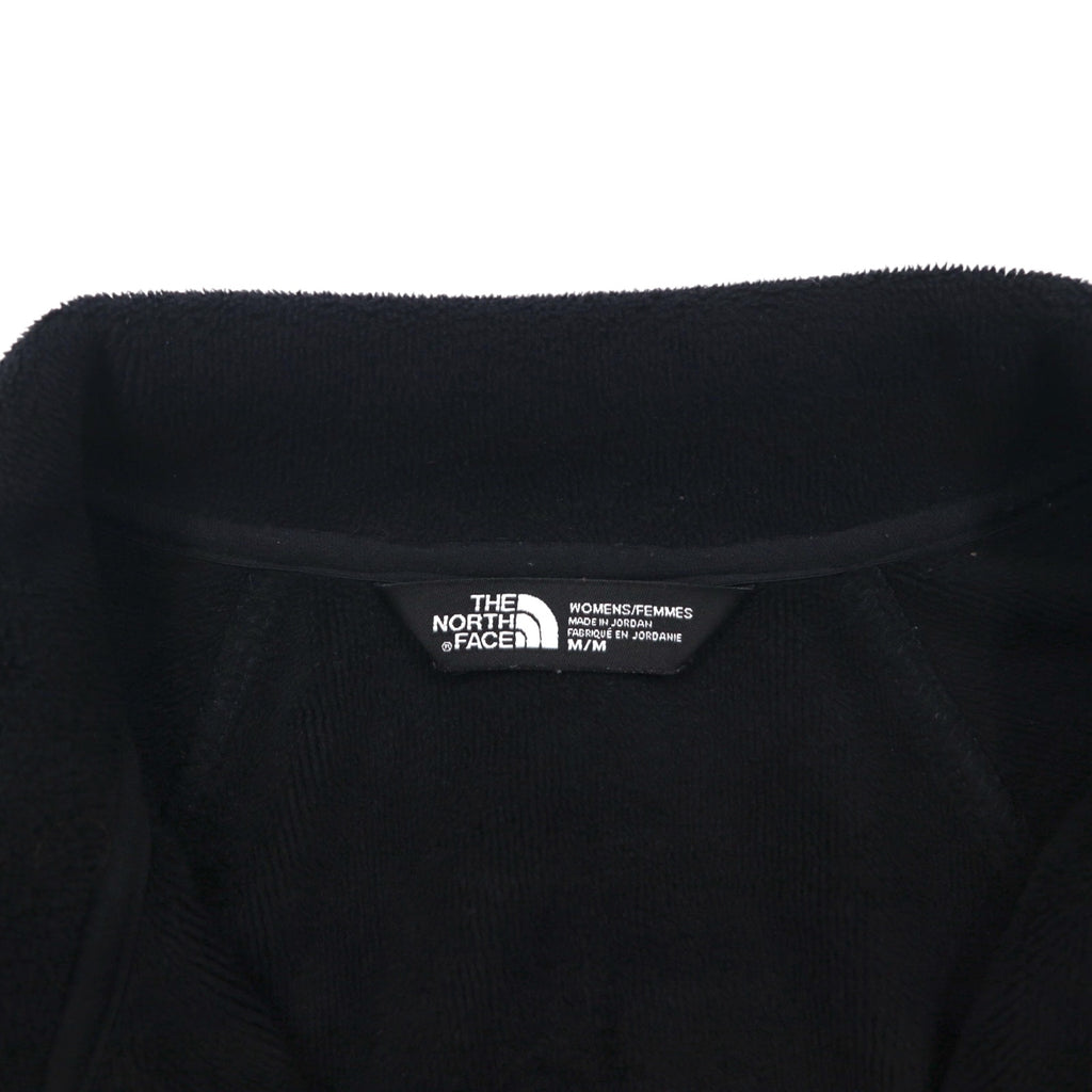 THE NORTH FACE フリースライニング ソフトシェルジャケット AGAVE FULL ZIP FLEECE JACKET M ブラック NF0A2RDG US規格