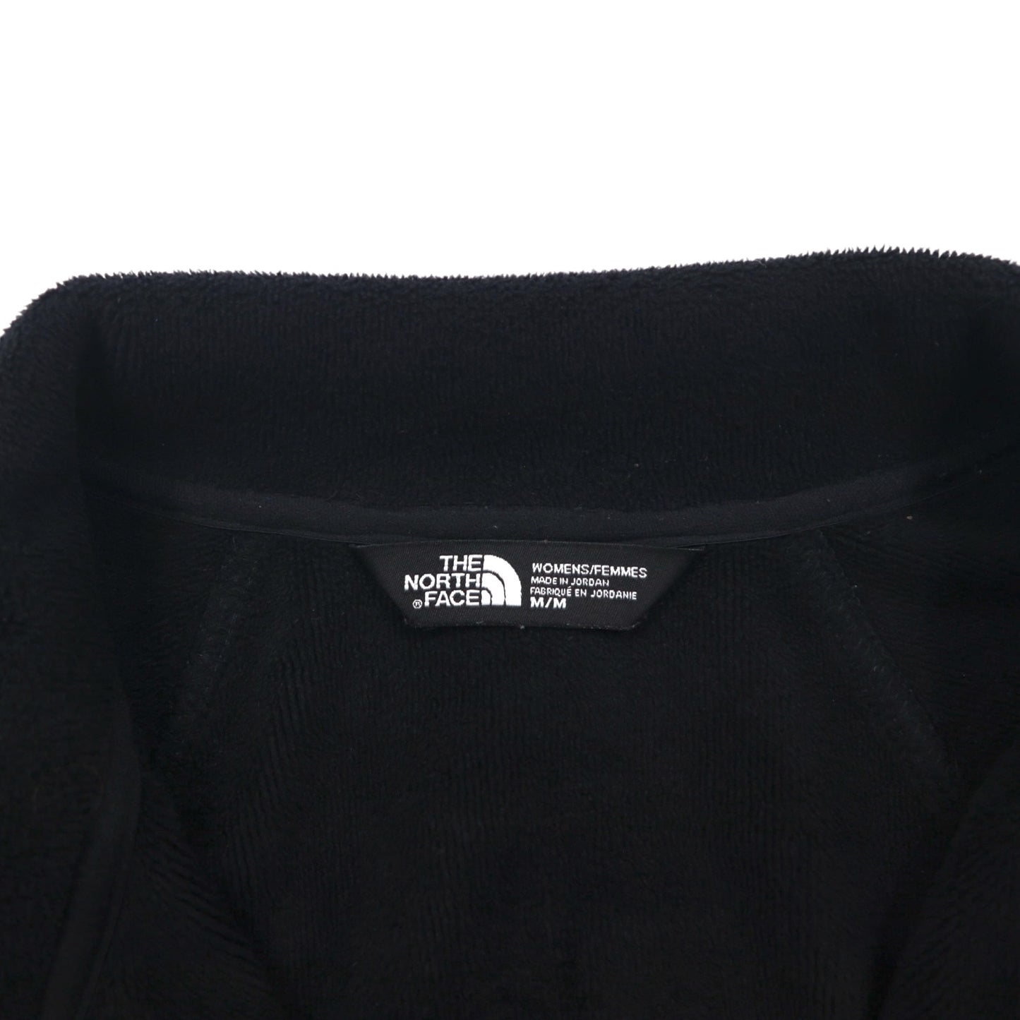 THE NORTH FACE フリースライニング ソフトシェルジャケット AGAVE FULL ZIP FLEECE JACKET M ブラック NF0A2RDG US規格