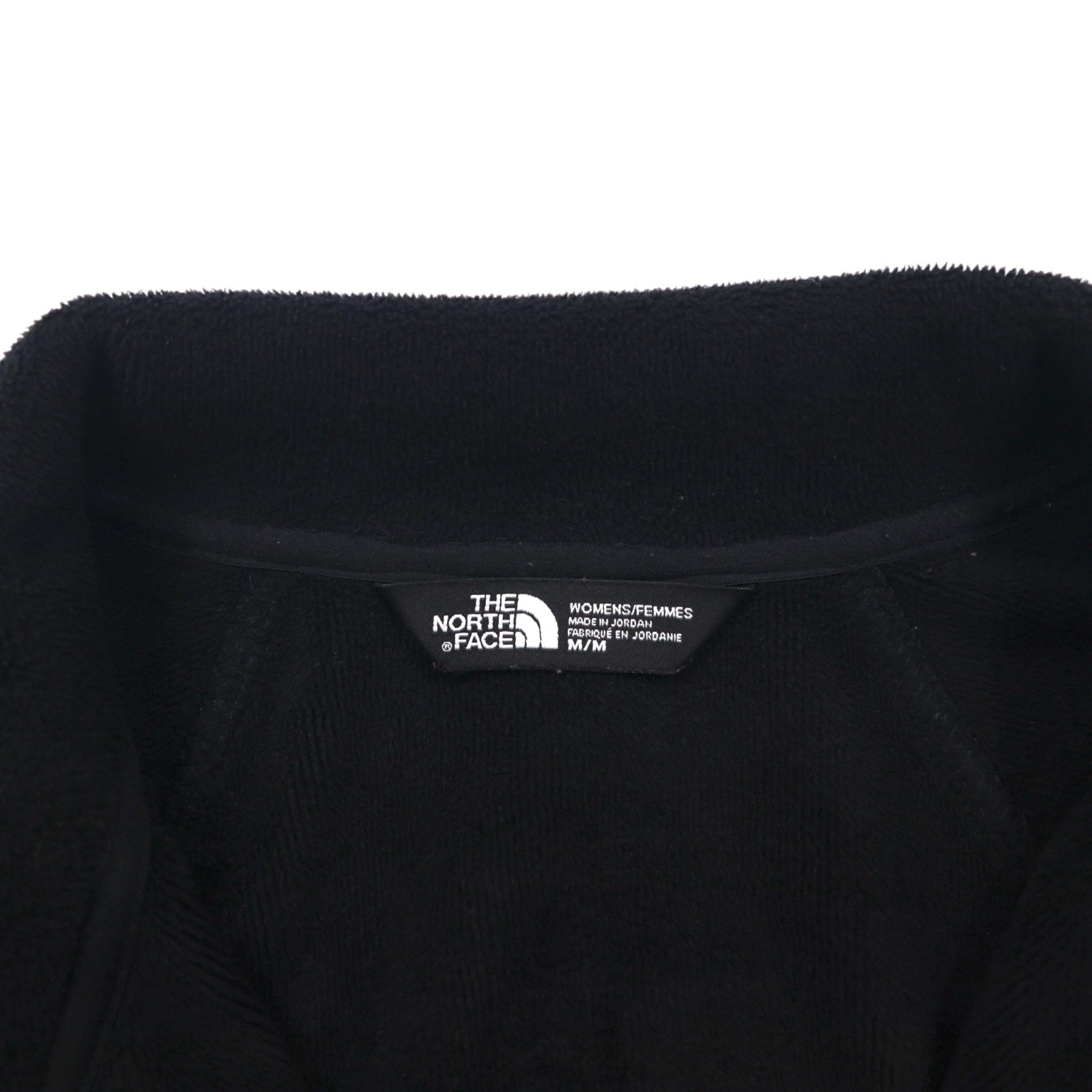 THE NORTH FACE フリースライニング ソフトシェルジャケット AGAVE FULL ZIP FLEECE JACKET M ブラック NF0A2RDG US規格
