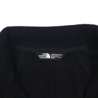 THE NORTH FACE フリースライニング ソフトシェルジャケット AGAVE FULL ZIP FLEECE JACKET M ブラック NF0A2RDG US規格