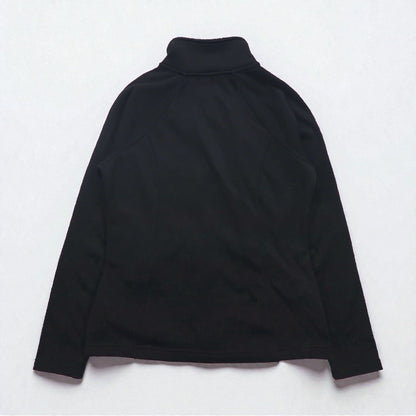 THE NORTH FACE フリースライニング ソフトシェルジャケット AGAVE FULL ZIP FLEECE JACKET M ブラック NF0A2RDG US規格