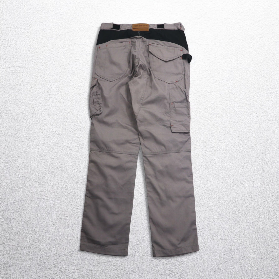 COFRA Eurowork Double Knee Utility Cargo Pants Work Pants M Grey Cotton Polyester