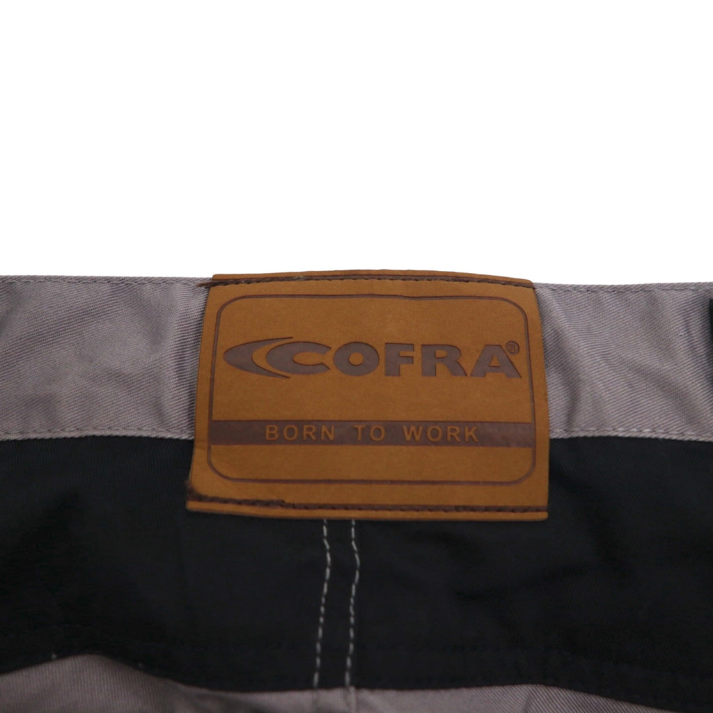 COFRA Eurowork Double Knee Utility Cargo Pants Work Pants M Grey Cotton Polyester