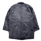 Wind Armour 90s Lamb Leather Car Coat, XL, Black, Sheepskin