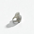 Vintage Spoon Ring アンティーク スプーンリング 指輪 19号 シルバー