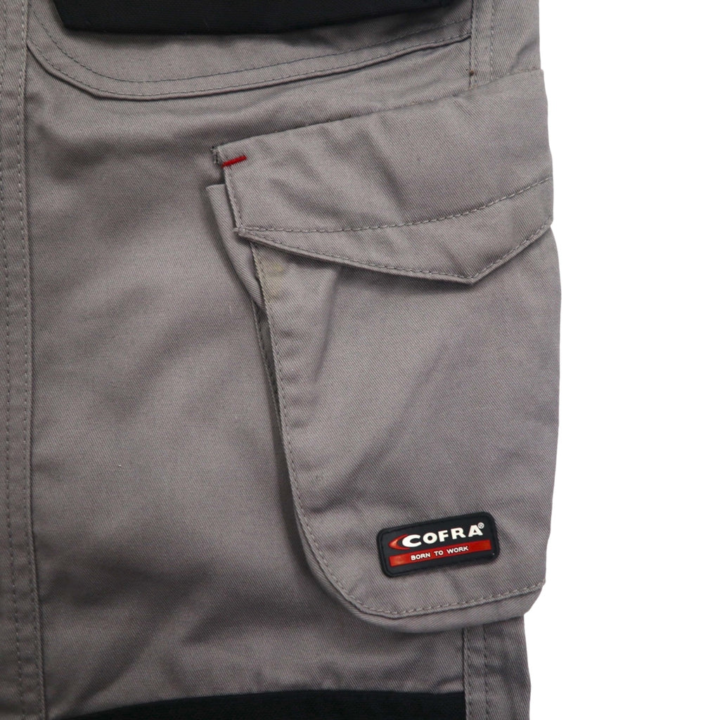 COFRA Eurowork Double Knee Utility Cargo Pants Work Pants M Grey Cotton Polyester