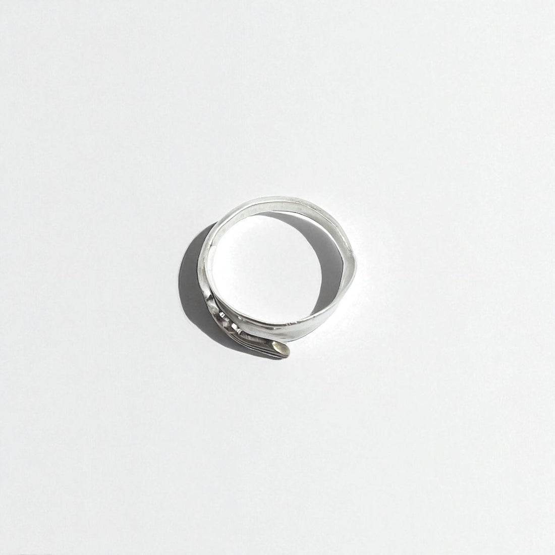 Vintage Spoon Ring アンティーク スプーンリング 指輪 19号 シルバー