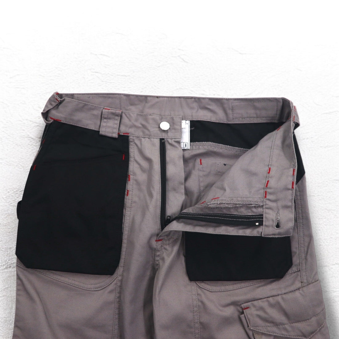 COFRA Eurowork Double Knee Utility Cargo Pants Work Pants M Grey Cotton Polyester