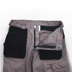 COFRA Eurowork Double Knee Utility Cargo Pants Work Pants M Grey Cotton Polyester