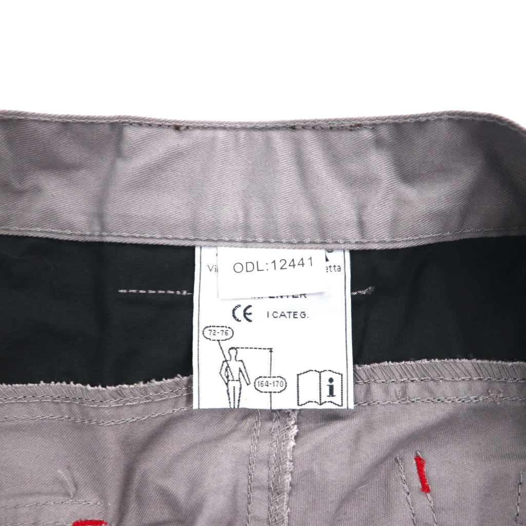 COFRA Eurowork Double Knee Utility Cargo Pants Work Pants M Grey Cotton Polyester