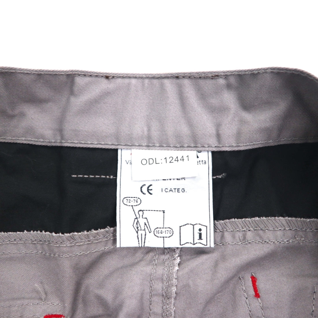 COFRA Eurowork Double Knee Utility Cargo Pants Work Pants M Grey Cotton Polyester