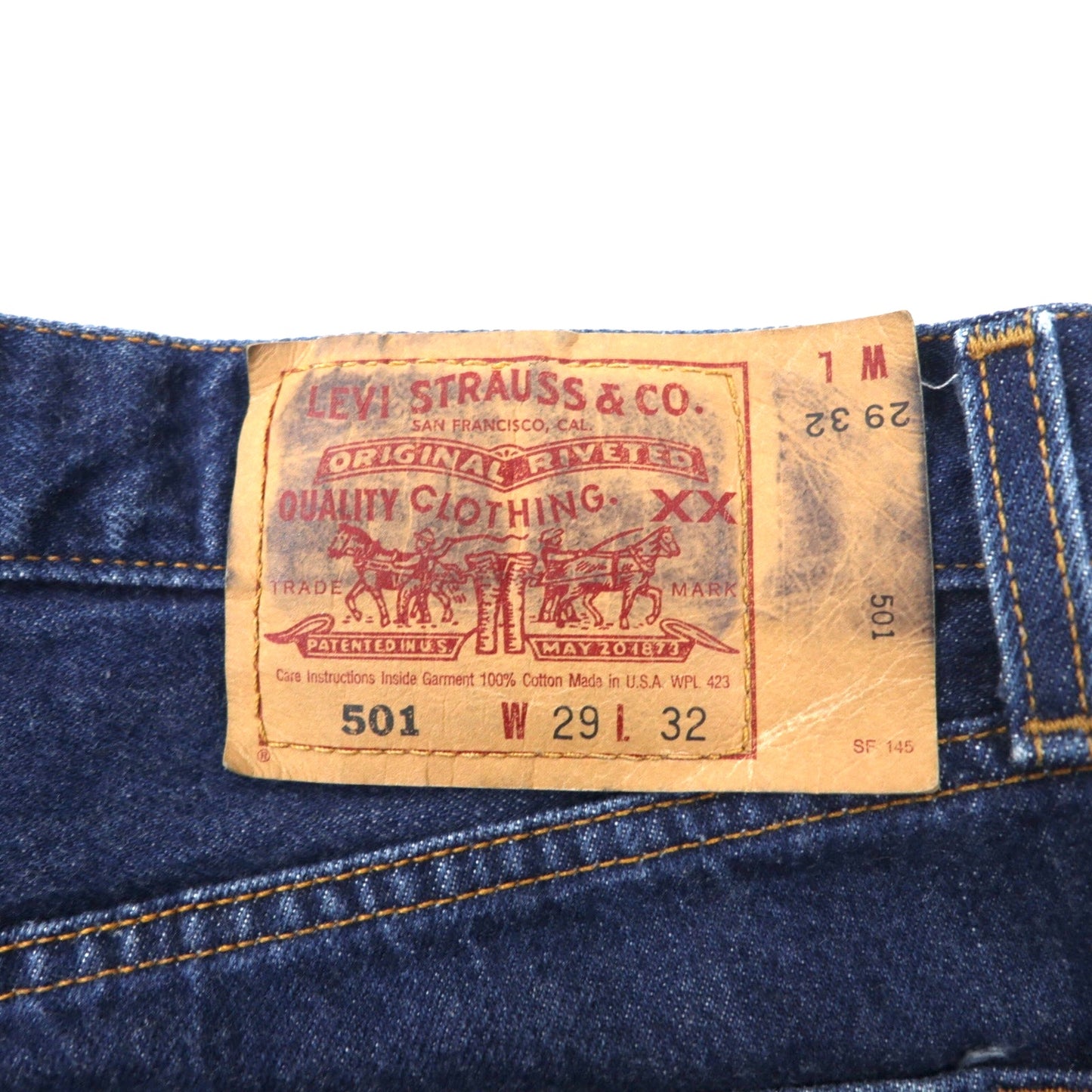 Levi's USA製 90年代 501 デニムパンツ 29 ブルー コットン 501-5903