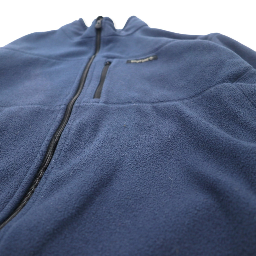 Timberland Full Zip Fleece Jacket XL Navy Polyester