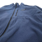 Timberland Full Zip Fleece Jacket XL Navy Polyester