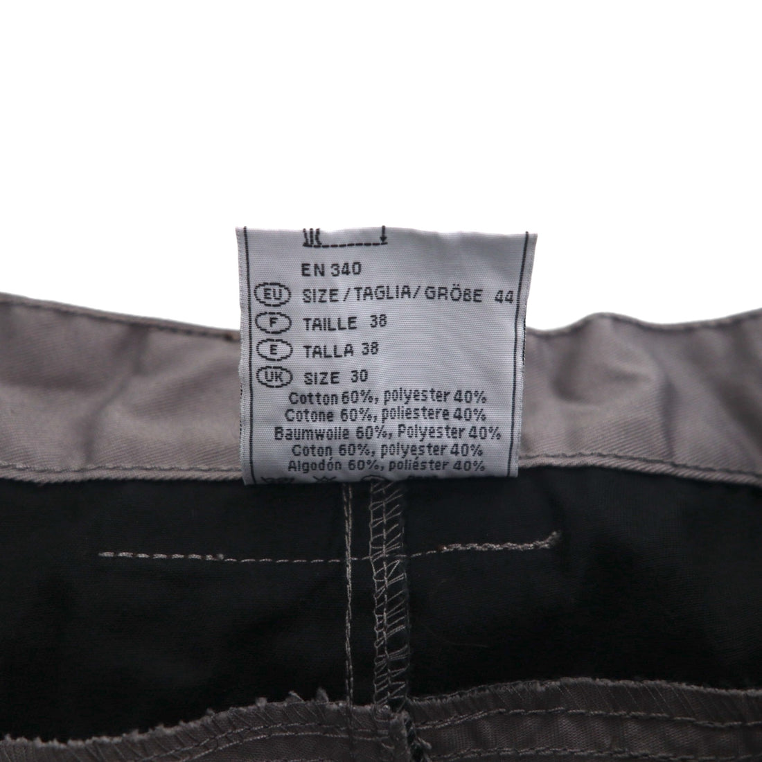 COFRA Eurowork Double Knee Utility Cargo Pants Work Pants M Grey Cotton Polyester