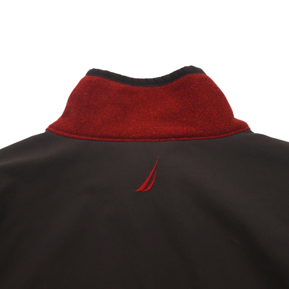NAUTICA Full Zip Fleece Jacket L Red OUTERLITE SERIES Double NAUTEX