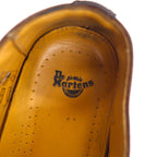 Dr. Martens Full Brogue Wingtip Dress Shoes 29cm Brown Leather Medallion 3989