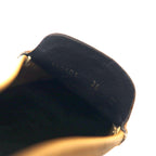 GUCCI ドライビングシューズ 23cm ベージュ レザー シボ革 110101 イタリア製