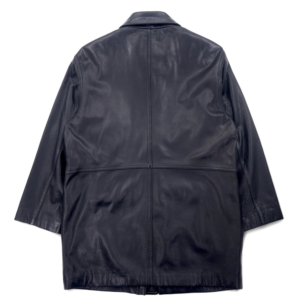 Wind Armour Deerskin British Leather Car Coat, Large, Black, Deerskin