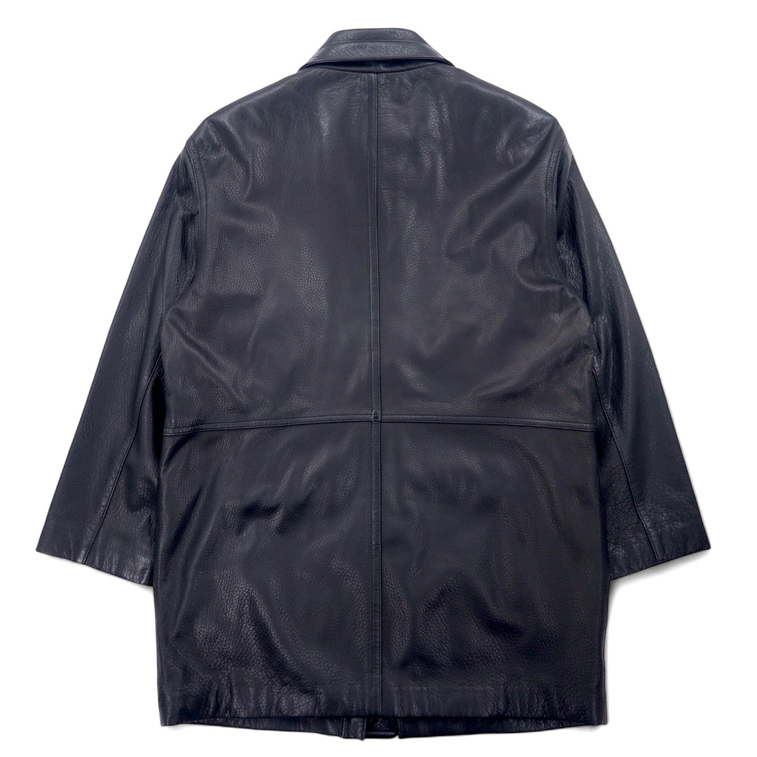 Wind Armour Deerskin British Leather Car Coat, Large, Black, Deerskin