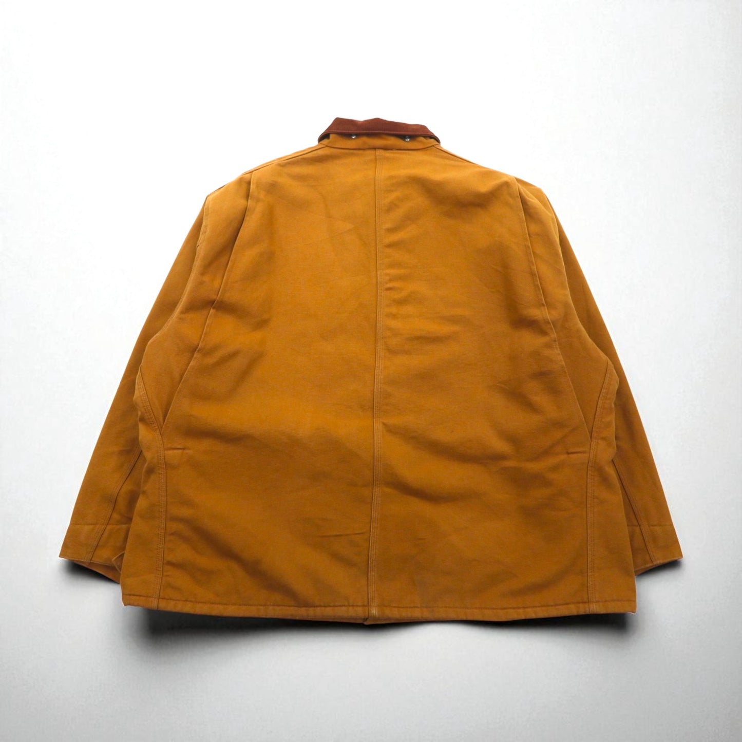 Carhartt Michigan Duck Chore Coat/Coverall, 2XL, Camel, Blanket Liner, Corduroy Collar, Oversized