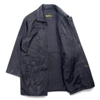 Wind Armour Deerskin British Leather Car Coat, Large, Black, Deerskin