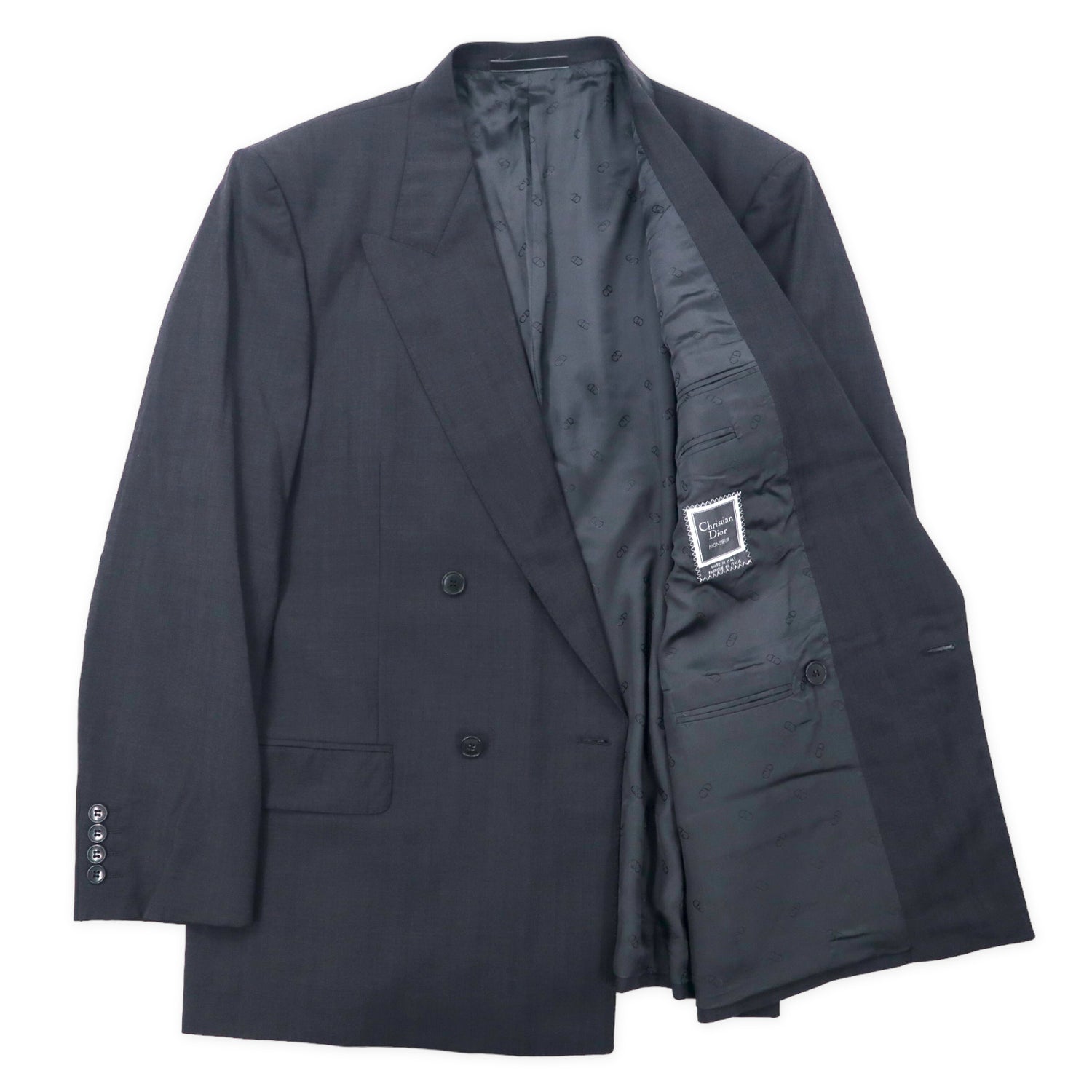 Christian Dior Monsieur Italian MADE Double Tailored Jacket 50 