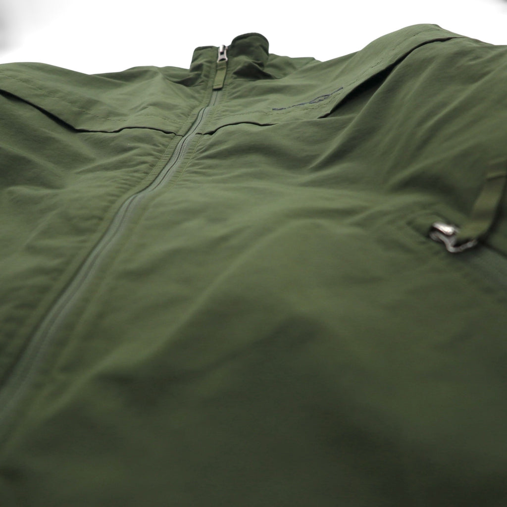 Eddie Bauer Fleece-Lined Padded Nylon Jacket Blouson Medium Khaki Thermore