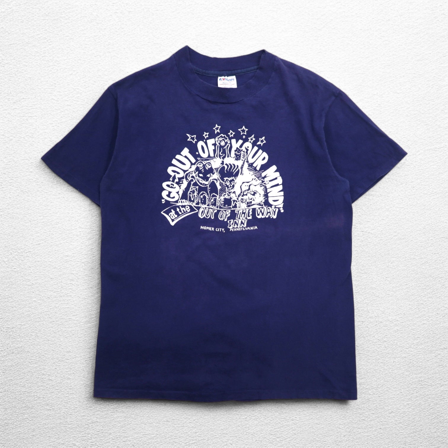 Hanes - ヘインズ 90s オールド 半袖 シングルステッチ Tシャツ