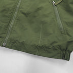 Eddie Bauer Fleece-Lined Padded Nylon Jacket Blouson Medium Khaki Thermore