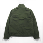 Eddie Bauer Fleece-Lined Padded Nylon Jacket Blouson Medium Khaki Thermore