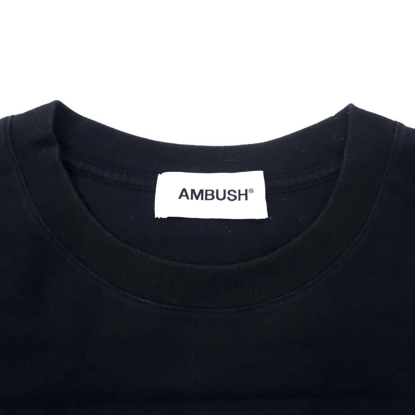 ambush ドッキング ロゴTシャツ 3 ブラック ポケット 12112078 日本製