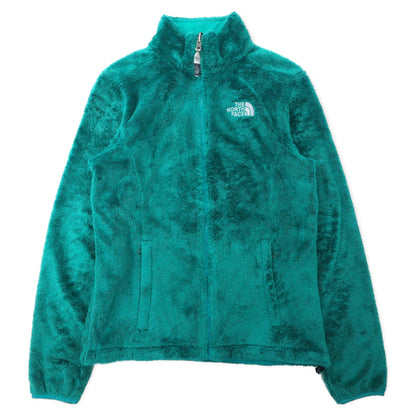 日本然リトテ-古着オンライン-THE NORTH FACE シェルパ フリースジャケット XS グリーン ポリエステル ロゴ刺繍-THE NORTH FACE Shelpa FLEECE Jacket XS Green Poliester Logo Embroidery
