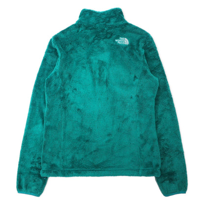 THE NORTH FACE シェルパ フリースジャケット XS グリーン ポリエステル ロゴ刺繍