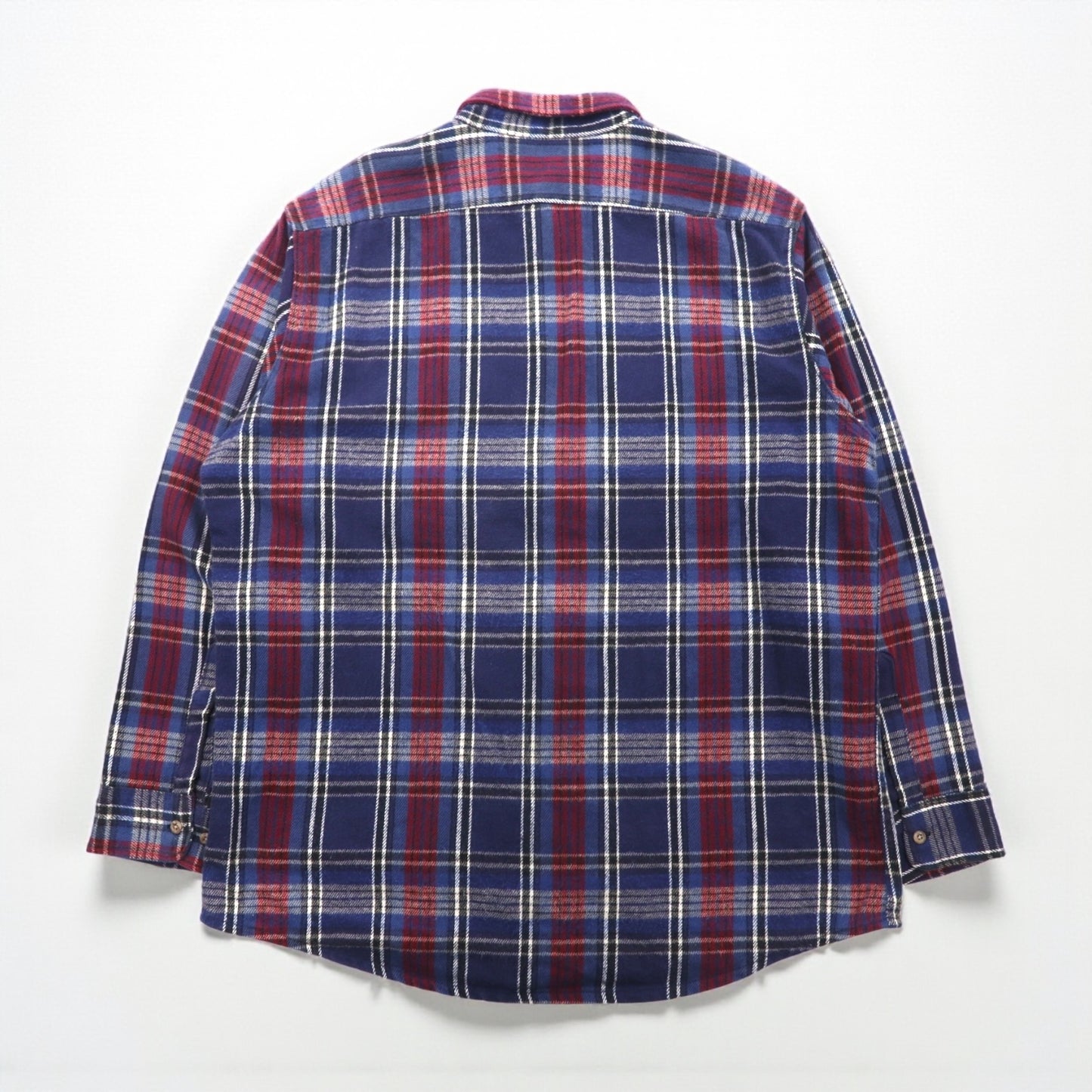 90s USA Vintage Flannel Shirt FIELDMASTER ヘビー フランネルシャツ XL チェック 胸ポケット USA製 90年代