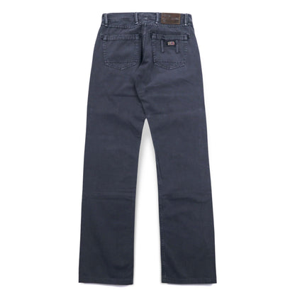 NAPAPIJRI ルーマニア製 ブラック デニムパンツ M グレー ストレート N0YUNUH89