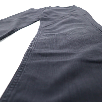 NAPAPIJRI ルーマニア製 ブラック デニムパンツ M グレー ストレート N0YUNUH89