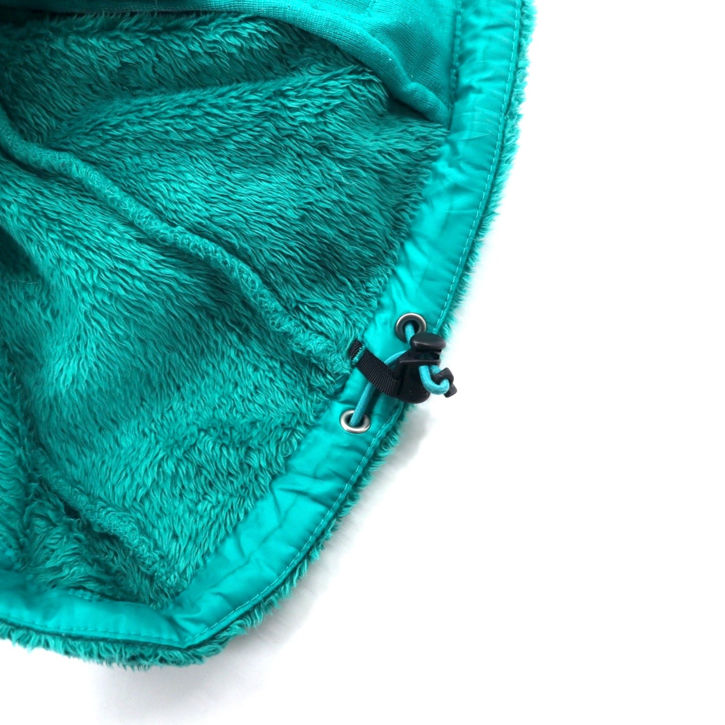 THE NORTH FACE シェルパ フリースジャケット XS グリーン ポリエステル ロゴ刺繍