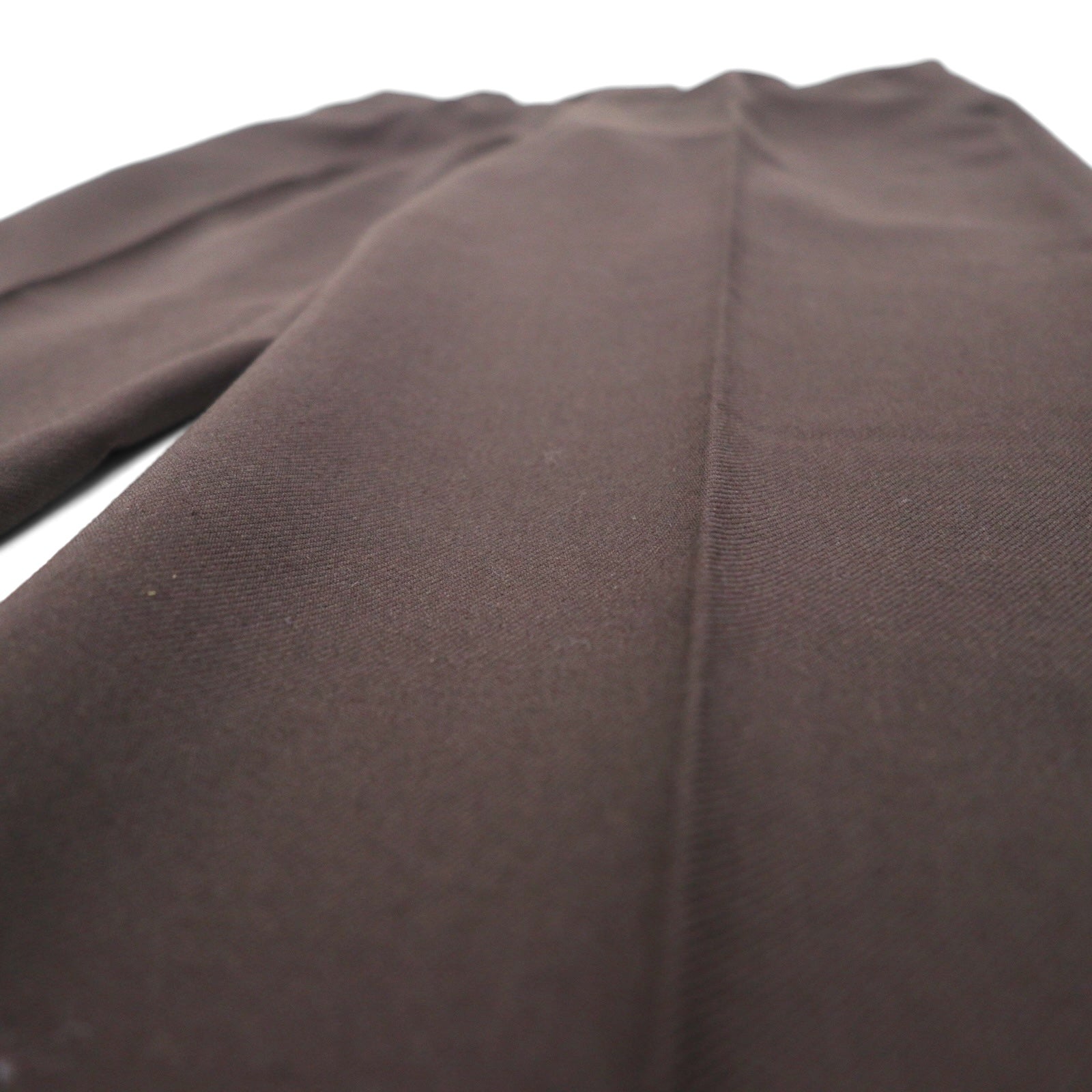 LANVIN Double-Breasted Peak Lapel Suit and Blazer Set, Size L, Dark Brown Wool with Metal Buttons, Wide Fit