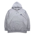 Champion Pullover Hoodie XL Grey Cotton Back Print CORTLAND C8-U112