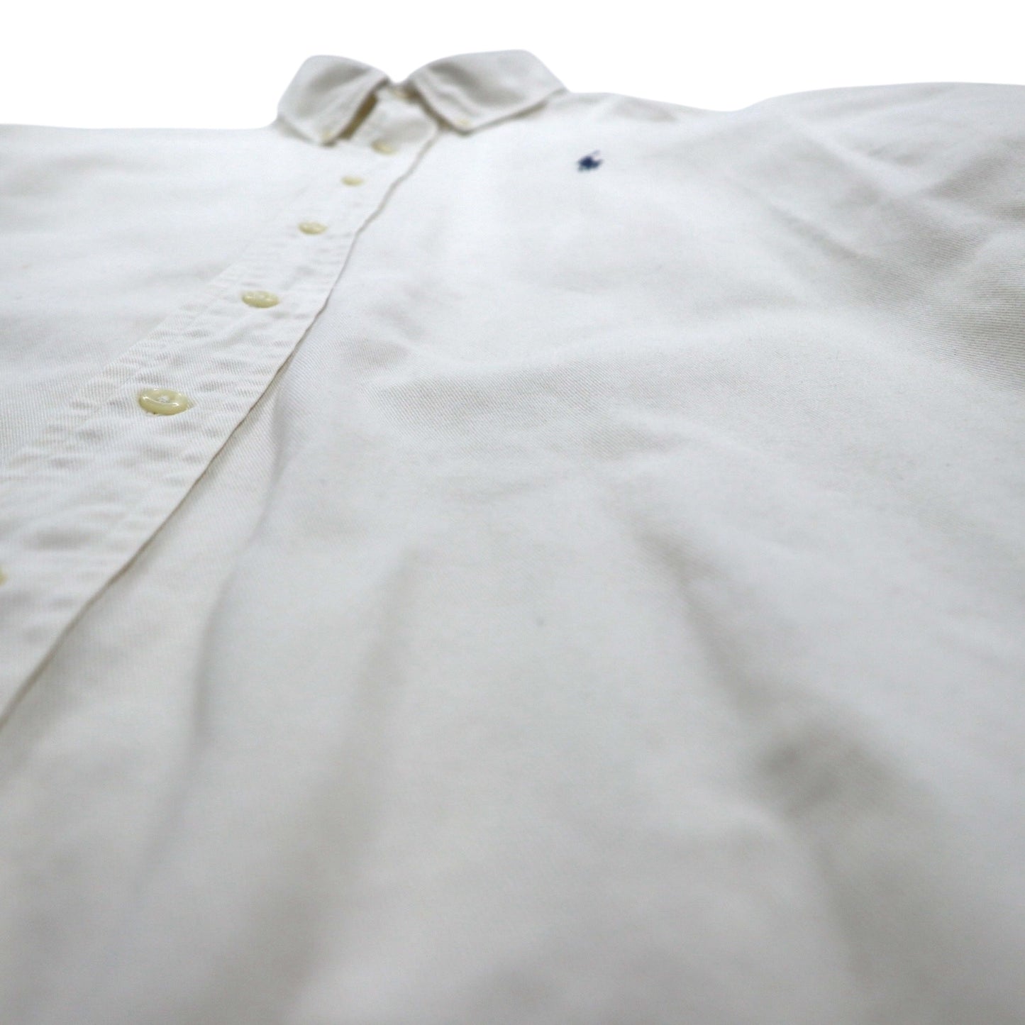 Ralph Lauren 90年代 BLAIRE オックスフォード ボタンダウンシャツ 2XL ホワイト スモールポニー刺繍 ビッグサイズ