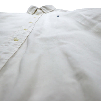Ralph Lauren 90年代 BLAIRE オックスフォード ボタンダウンシャツ 2XL ホワイト スモールポニー刺繍 ビッグサイズ