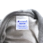 Champion Pullover Hoodie XL Grey Cotton Back Print CORTLAND C8-U112