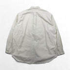 Ralph Lauren 90s Blaire Oxford Button-Down Shirt, White, 2XL, with Small Pony Embroidery