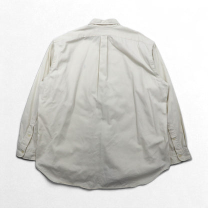 Ralph Lauren 90年代 BLAIRE オックスフォード ボタンダウンシャツ 2XL ホワイト スモールポニー刺繍 ビッグサイズ