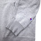 Champion Pullover Hoodie XL Grey Cotton Back Print CORTLAND C8-U112