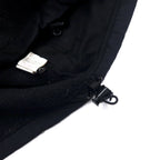 THE NORTH FACE Denali Jacket POLARTEC Fleece S Black Polyester Logo Embroidery